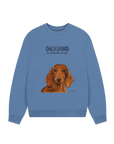 Comfy, Cozy, & Cute: The Dachshund Oversized Sweatshirt"
