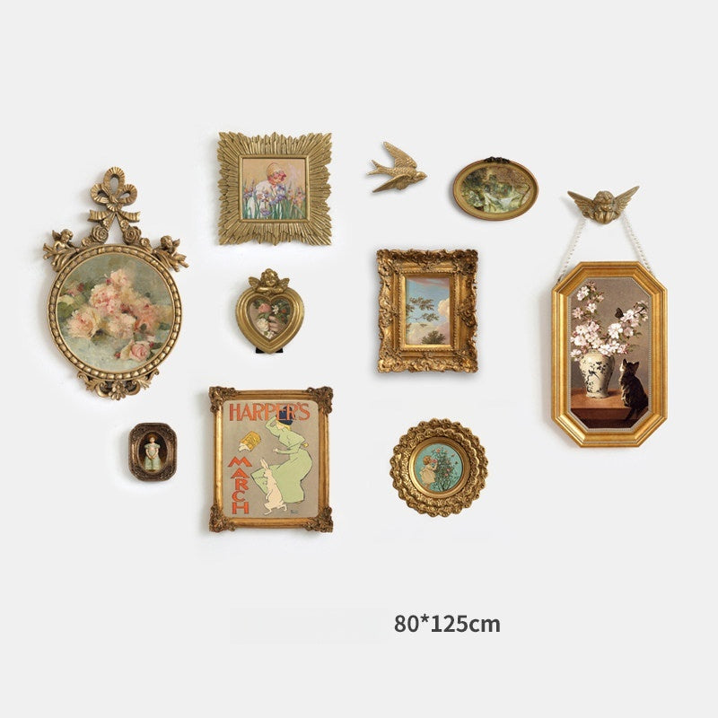 Set of 10 Retro Wall Paintings