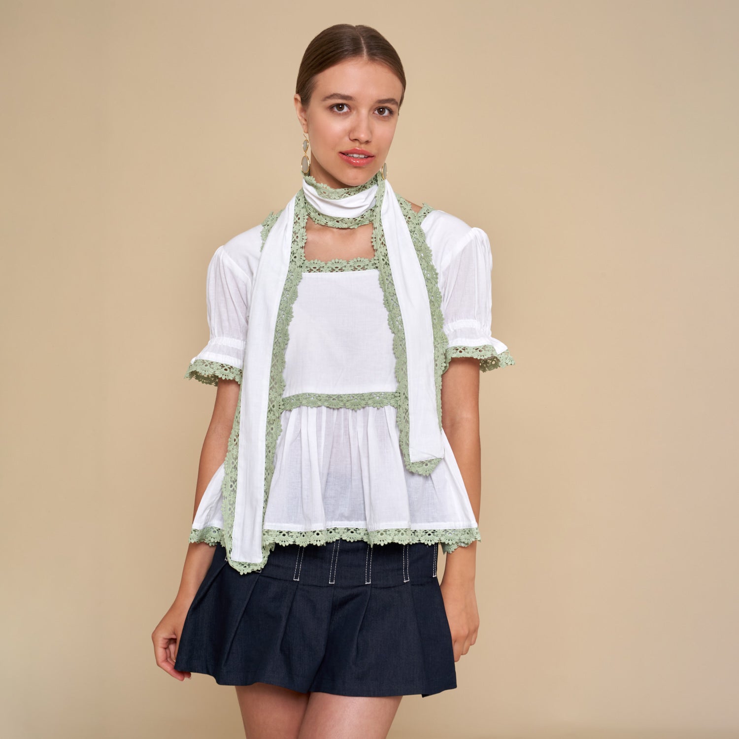 The Jemima White Blouse