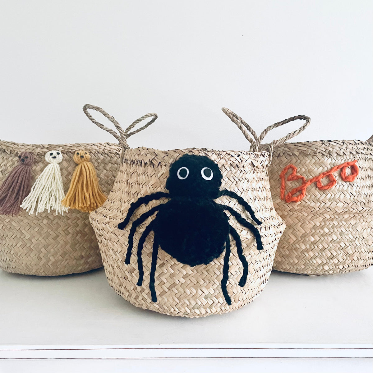 Halloween Boo basket - Medium