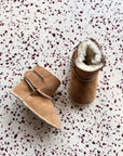 Beige Baby Natural Sheepskin Boots