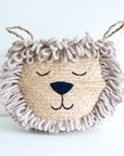 Natural Lion Basket - Medium