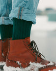 Racing Green Bamboo Boot Socks