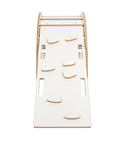 White Wooden Dream Rocker with Pillow, Slide and Ladder - Small