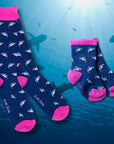 Sharks Matching Bamboo Socks (Adult & Child)