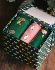 Farm Sock Box - 3 Pairs of Bamboo Socks (His)