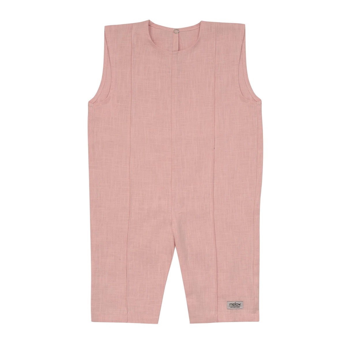 Ramie Baby/Kid Overall - Rosa