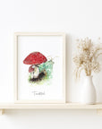 Toadstool Fine Art Print