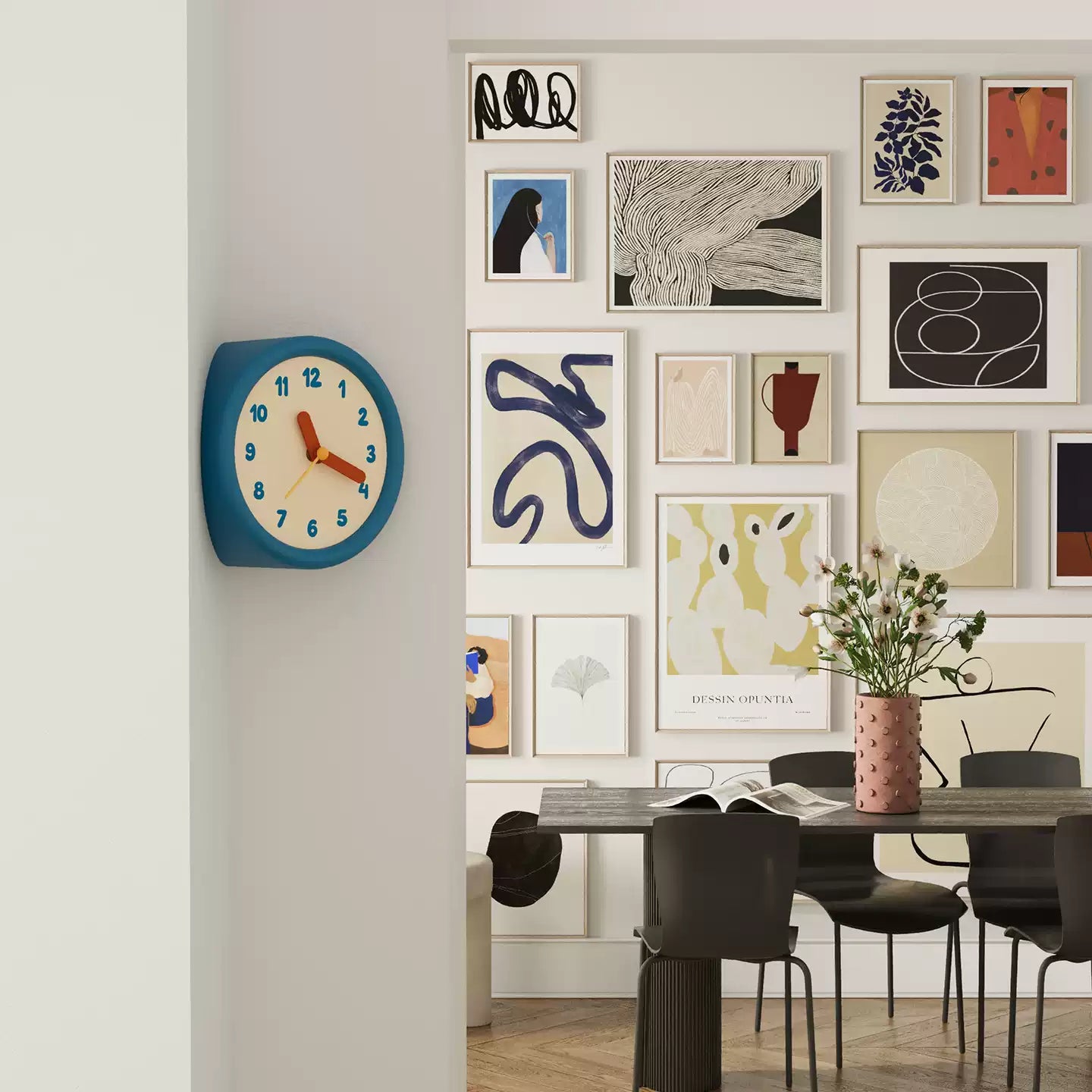 Blue Corner Time Clock-2