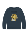 Snuggly Long Haired Sausage Dog Kids' Sweatshirt – Ethically Made Cuteness!