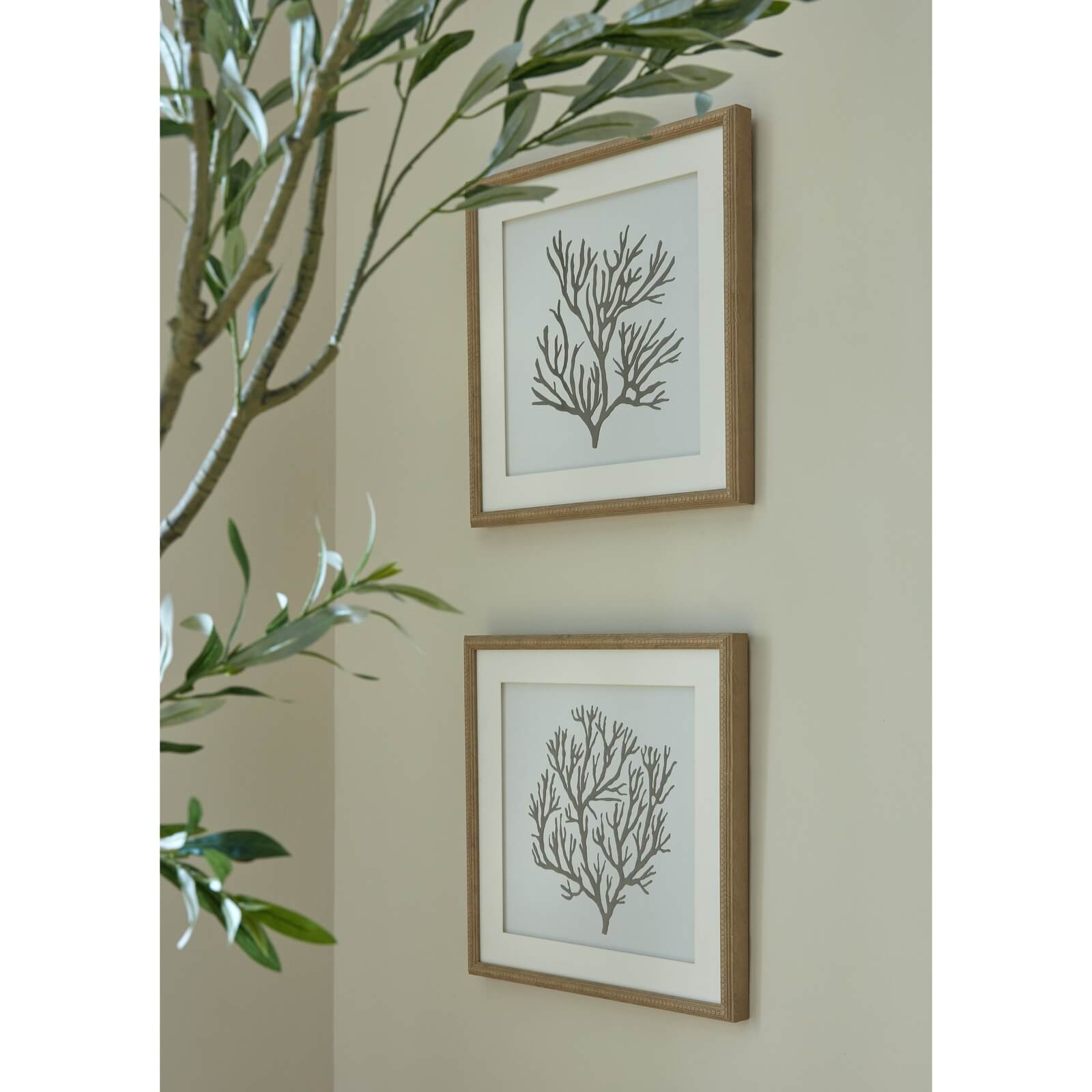 Ocean-Inspired Coral Reef Art | Handcrafted Beaded Frame