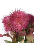 Pack of 6 x 70cm Globe Thistle Purple Ball Artificial Flower Stem-2
