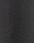 Large Hammered Matte Black Vase with Lid