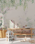 Fairy Forest Hand-Painted Wallpaper | Children's Bedroom Mural