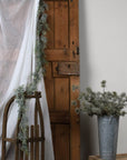 Frosted Pine Garland with Pinecones Winter Decoration