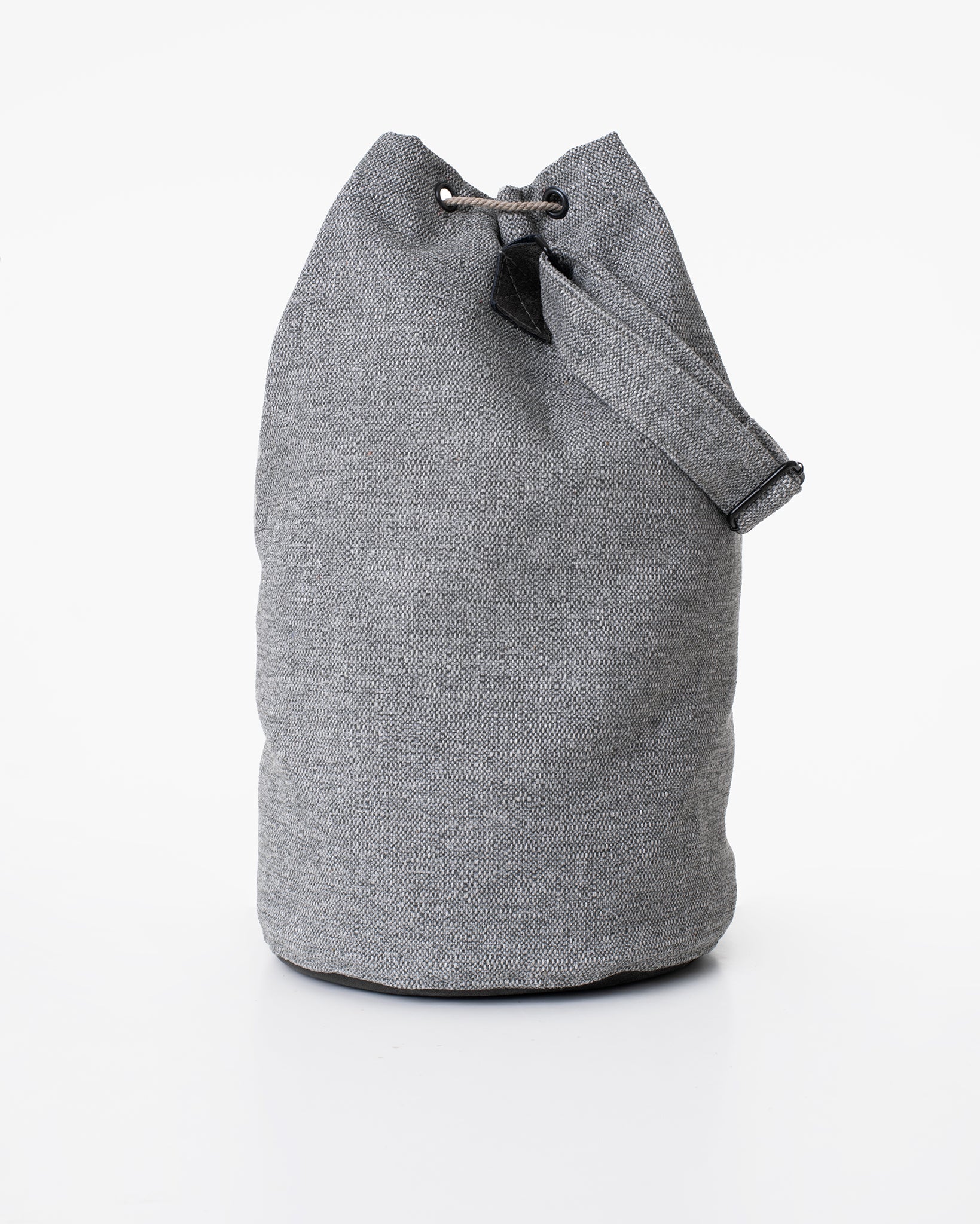 Upcycled Light Grey Shoulder Bag