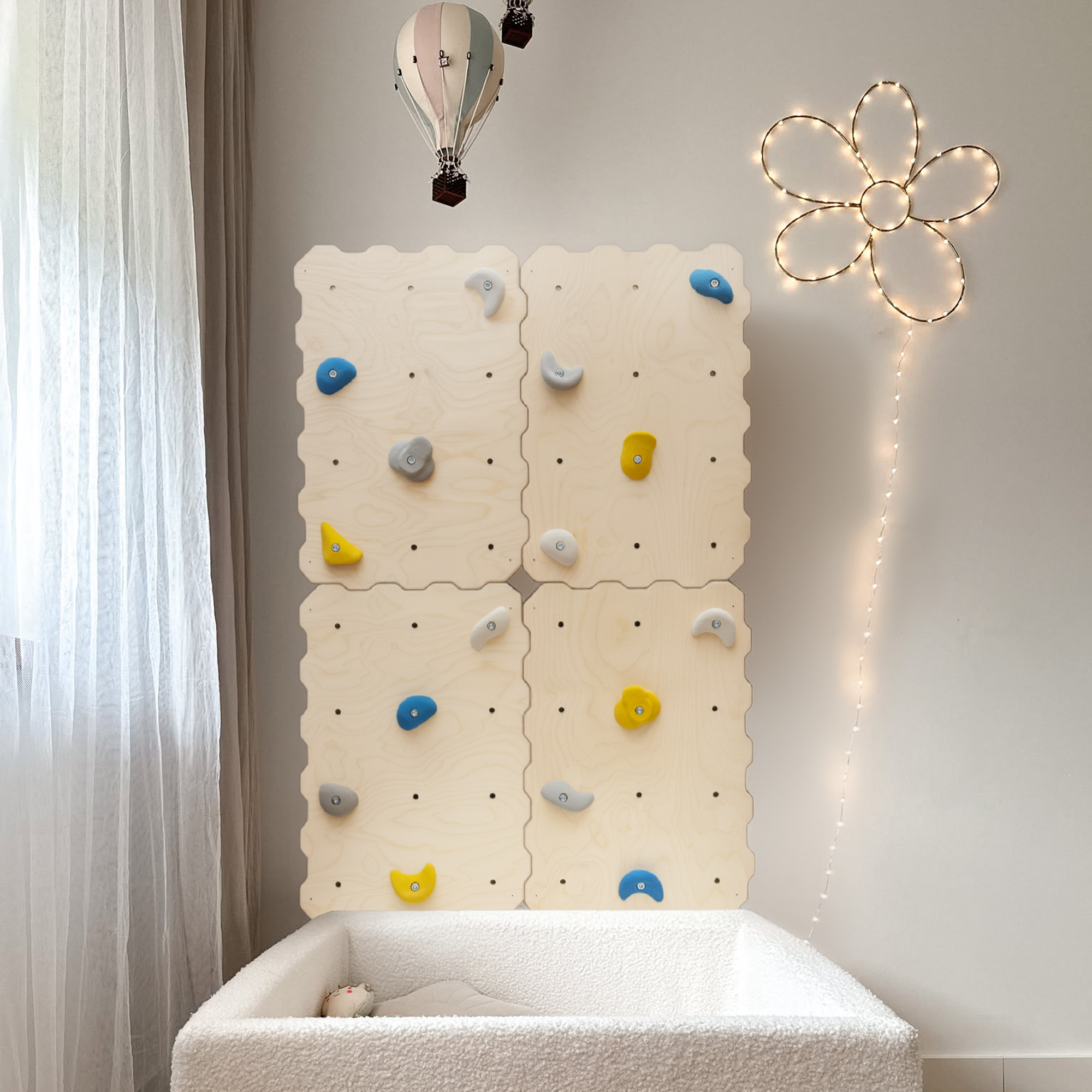 MAMOI® Set Prese Arrampicata | Prese Arrampicata Bambini | Appigli Arrampicata |-2