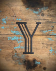 Black 5" or 12" Art Deco Metal Lettering A-Z 0-9