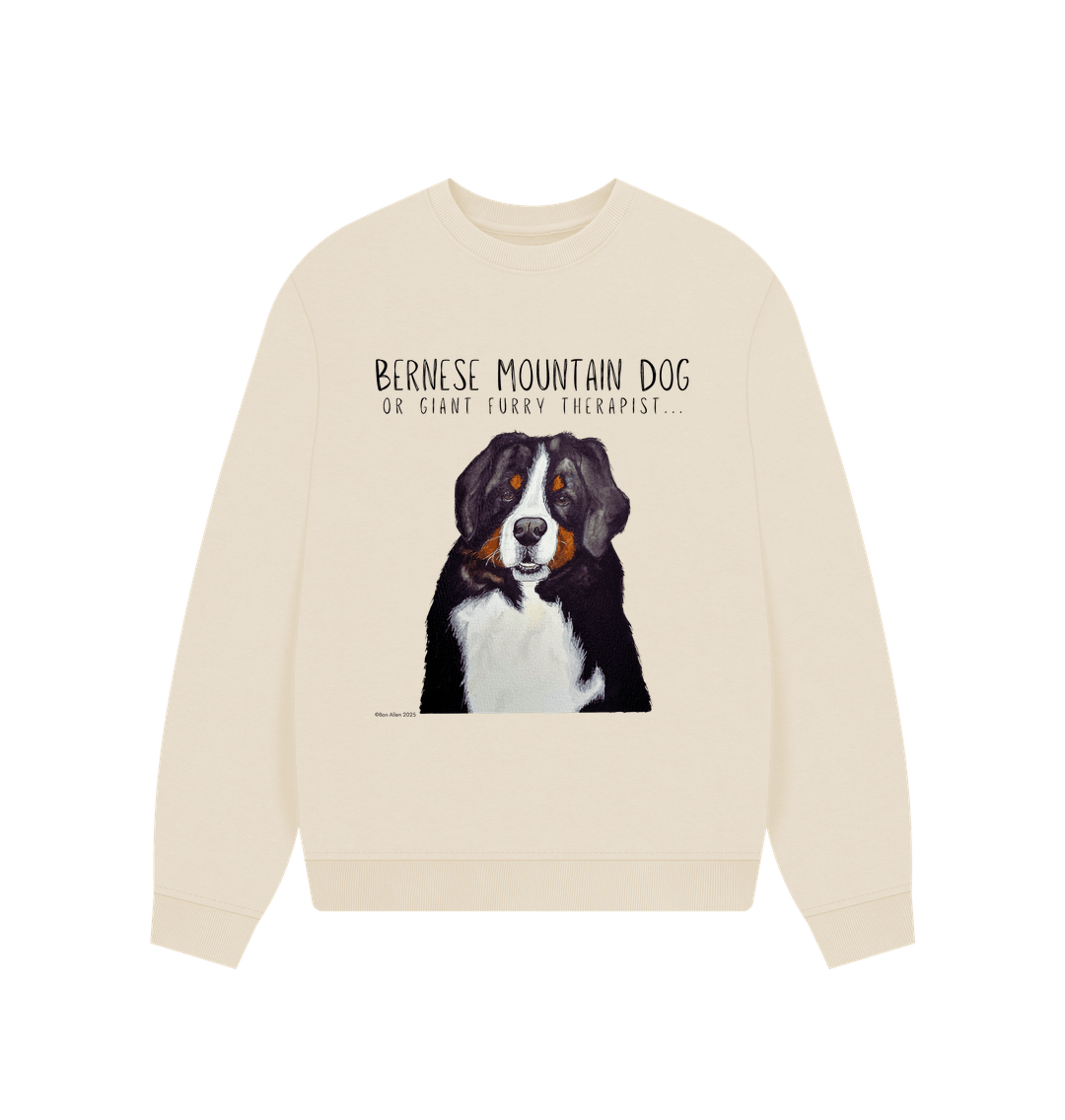 Cuddle Up in Berner Bliss – The Coziest Oversized Sweatshirt!