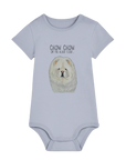 Adorable Cream Chow Chow Baby Bodysuit – The Perfect Cuddly Outfit!