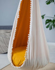 Kids' Cozy Cocoon Hammock – Fun & Safe Swing for Play and Relaxation by Sówka at brixbailey.com