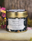 Enchanted Woodlands Candle in a Matt Gold Tin