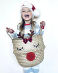 Reindeer basket - Medium