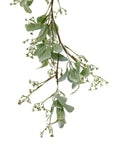 Lambs Ear and Wax Flower Winter Garland