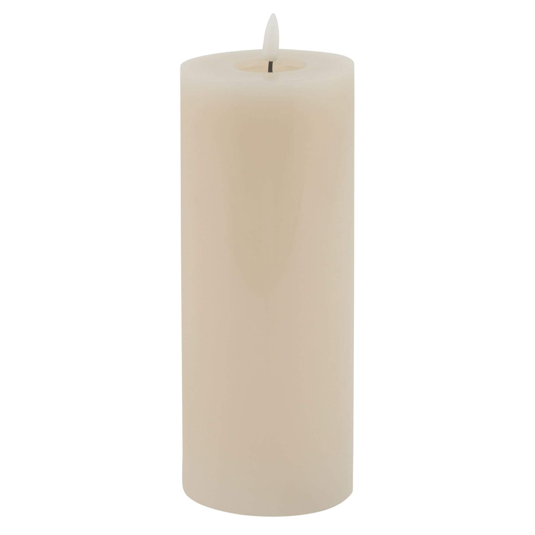 Elegant Taupe LED Wax Candle | Melt Effect | Luxe Collection