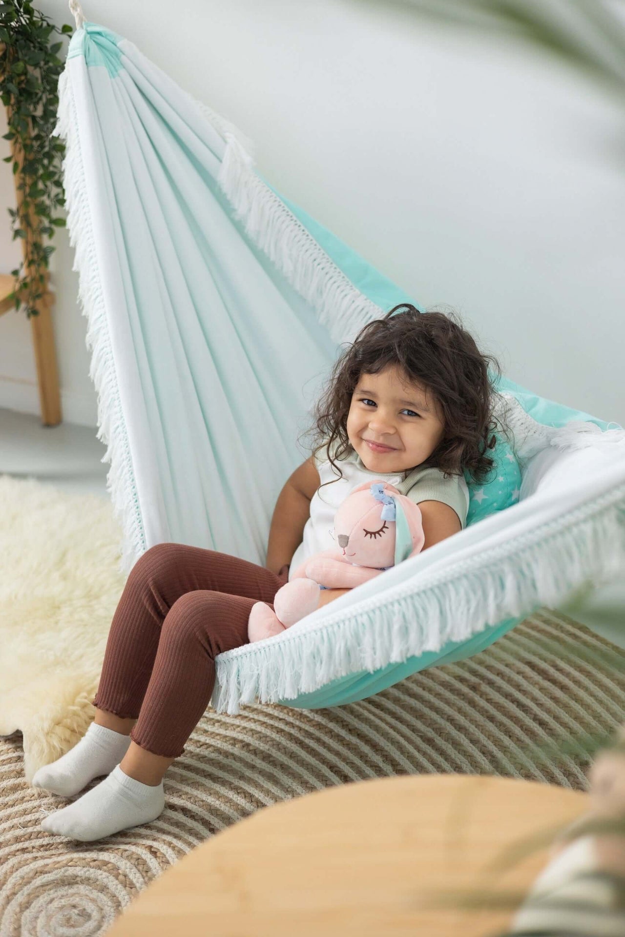 Blue Lagoon Hammock: Calm, Relax &amp; Inspire - Perfect for Every Interior with Handmade Quality by Sówka at www.brixbailey.com