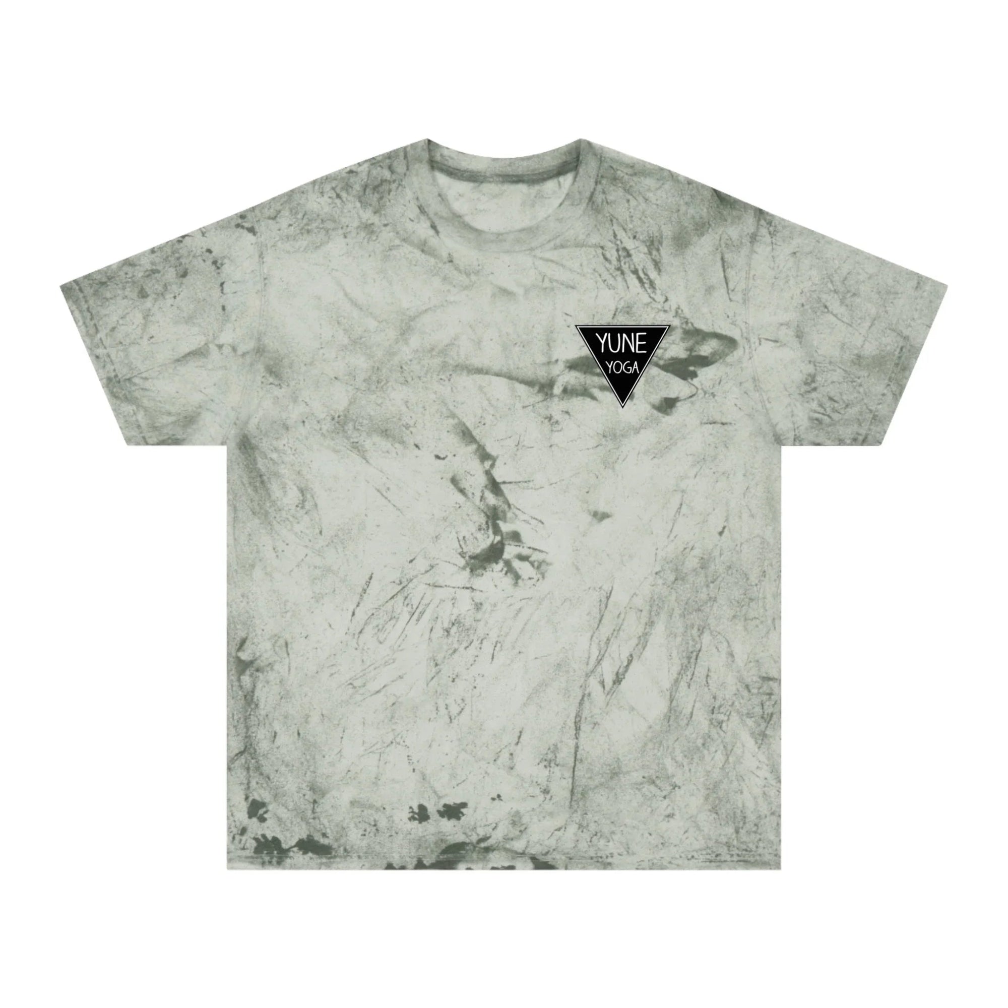 Color Blast Organic Cotton Tie-Dye Yoga Tee – Unisex Vibrant T-Shirt by Yune Yoga-2