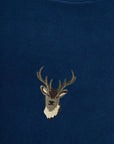 Unisex Indigo Blue Deer Sweatshirt