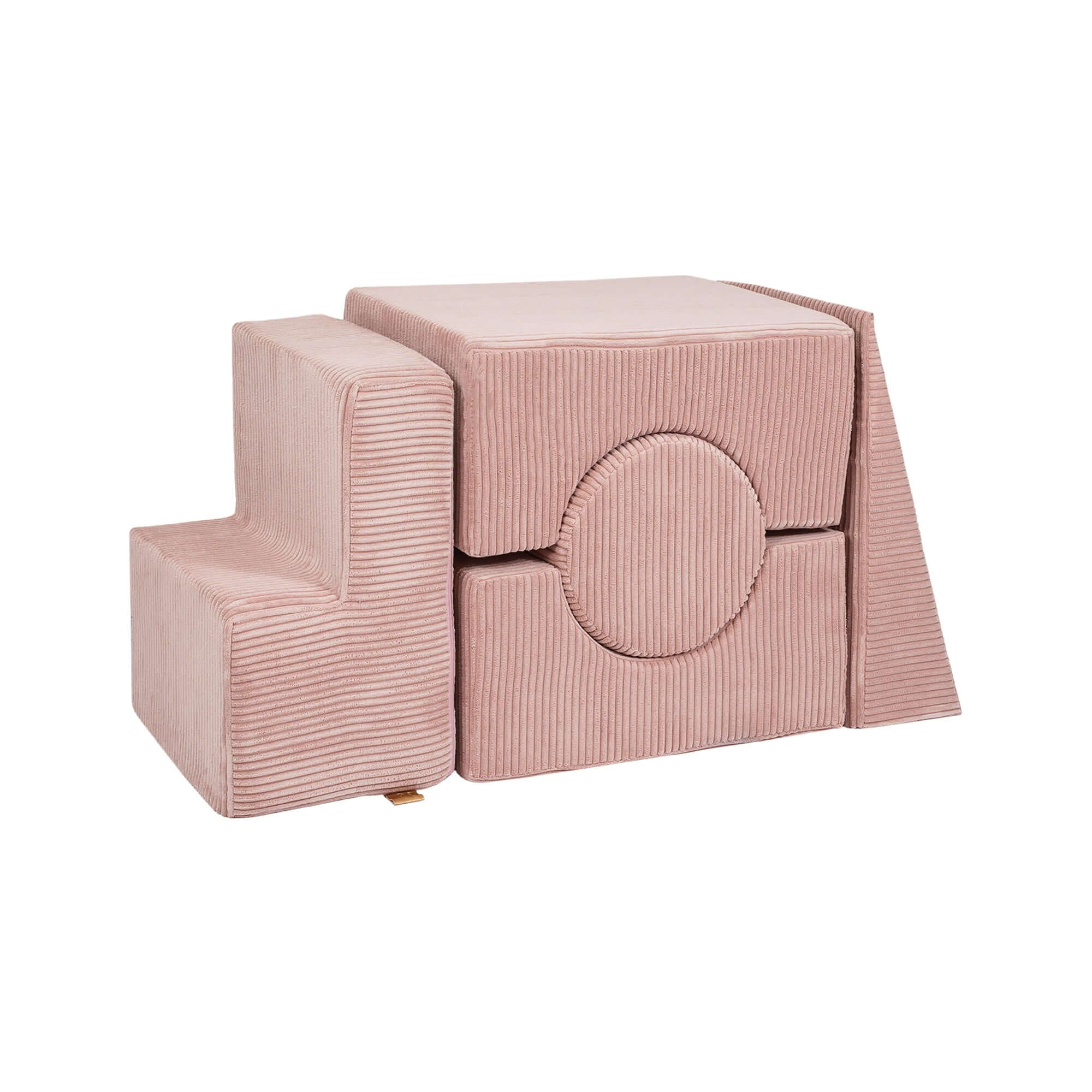 Powder Pink Five Piece Soft Play Set