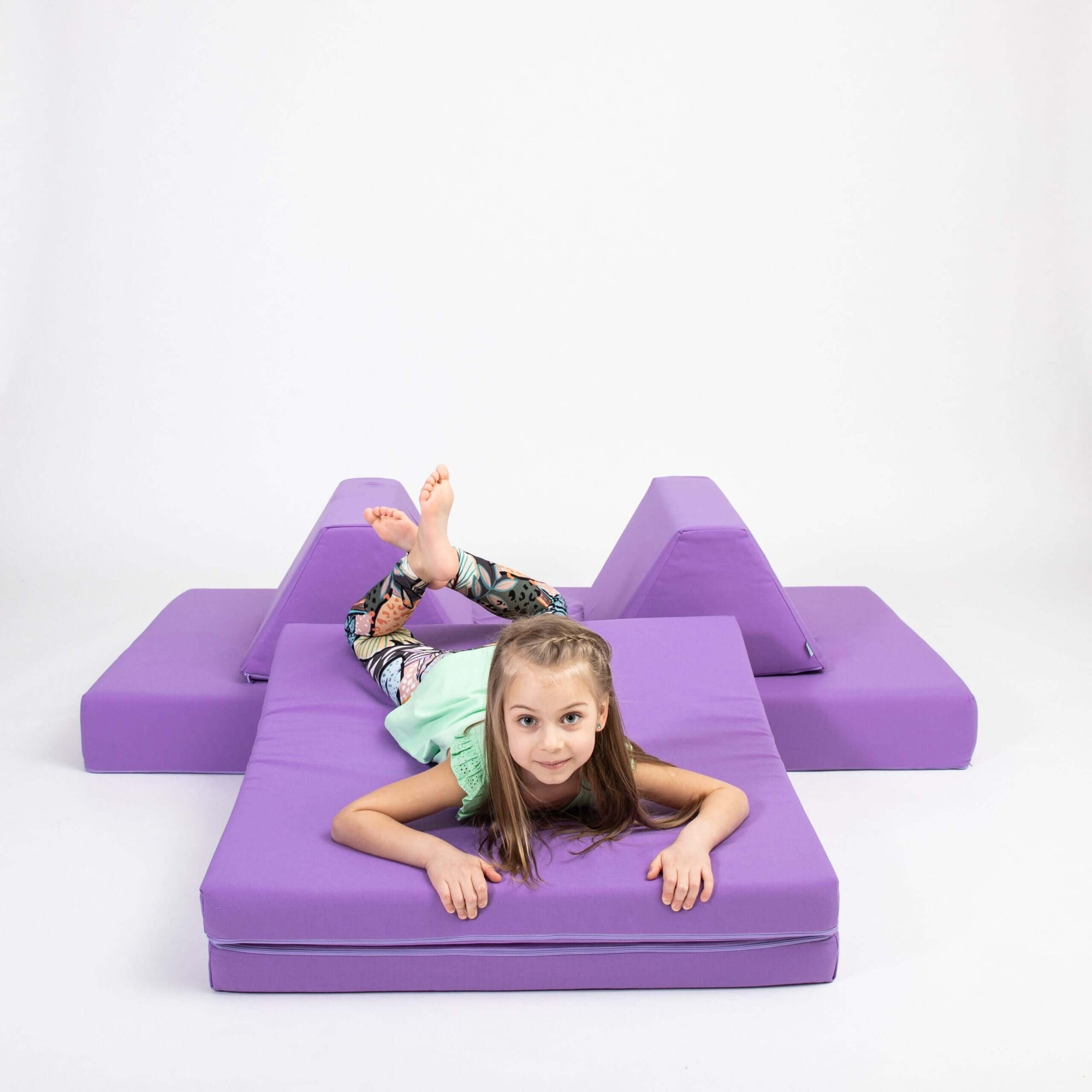 Purple Activity Play Mattress Set