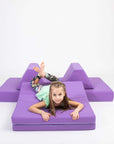 Purple Activity Play Mattress Set