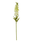 Pure White Delphinium Stem for Home Decor