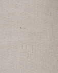 Column Table Lamp with Linen Shade in White Wood Finish