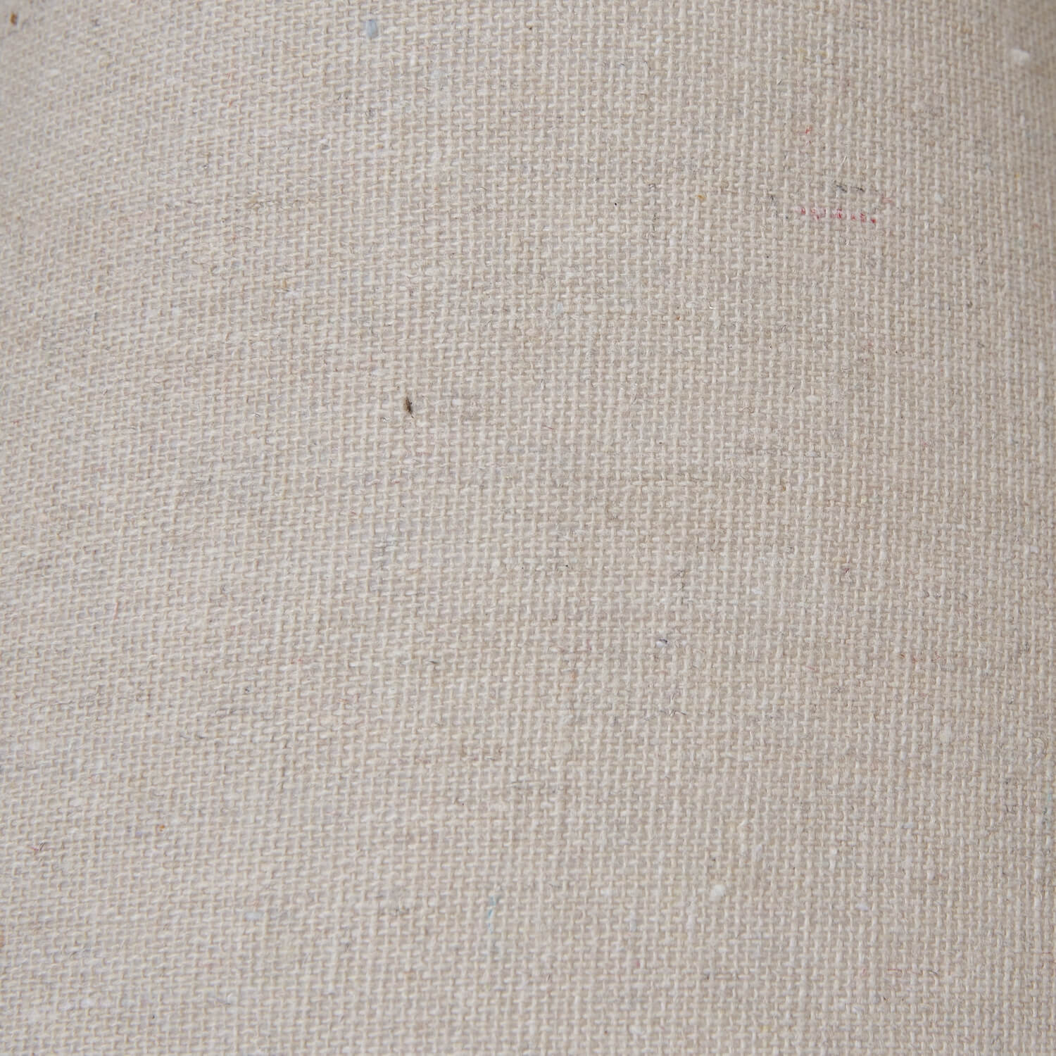 Column Table Lamp with Linen Shade in White Wood Finish