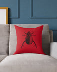 Brilliant Beetle Mania Pillow Cushion | Yrdie