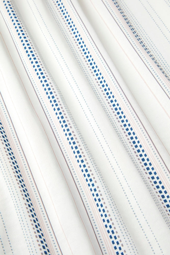 Satin Hero Long Sleeve Stripe PJ Set