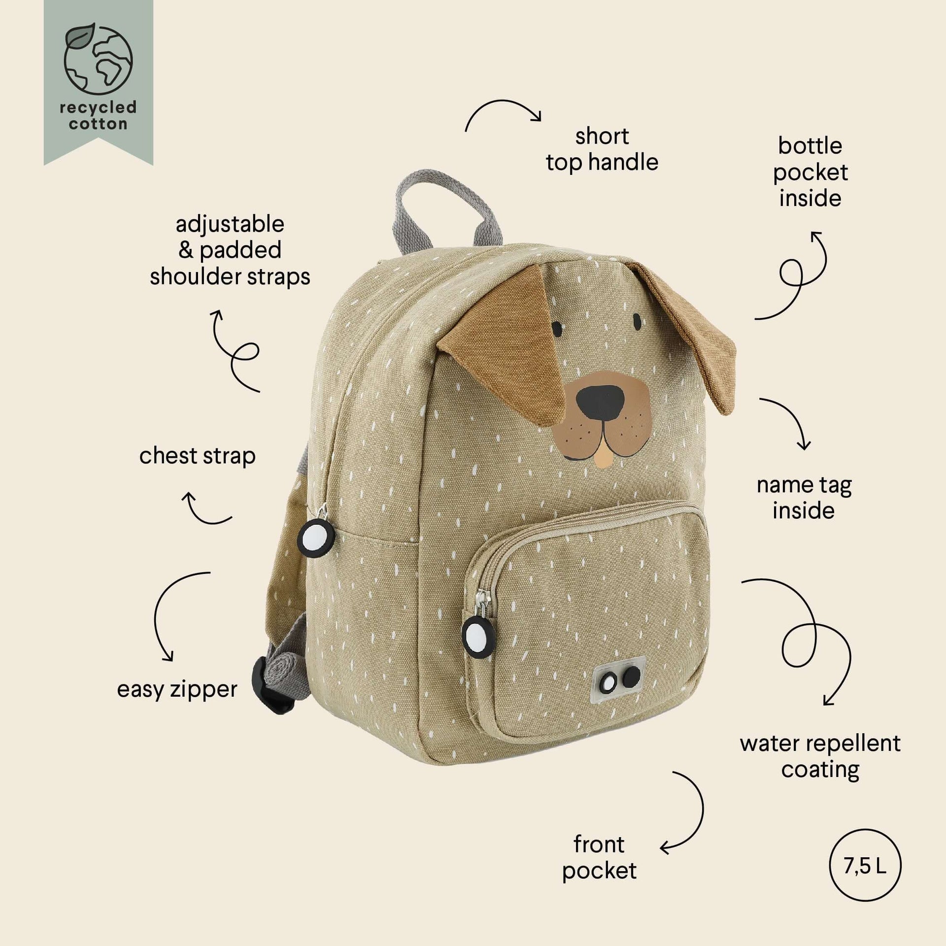 Kids&#39; Adventure Backpack – Water Repellent &amp; Machine Washable by Trixie Baby at brixbailey.com