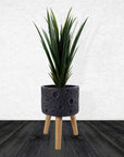 Moon Black Planter-2