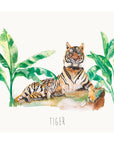 Tiger Watercolour Art Print
