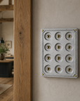 12 Gang 2 Way Solid Cast Metal Conduit Toggle Light Switch