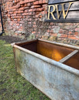 Reclaimed Galvanised Trough Garden Planter /  Raised Bed Plant Tree Shrub Herb Pot CC