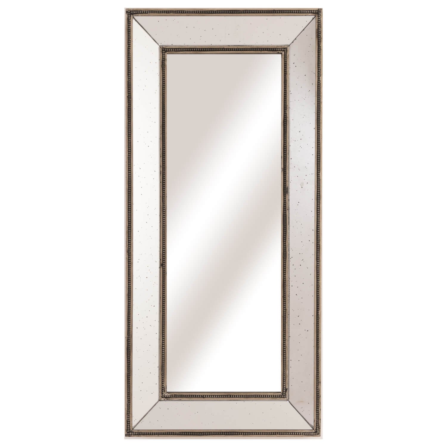Handcrafted bronze-framed wall mirror with warm metallic finish, 120cm x 55cm, enhances natural light in modern or traditional spaces by Sostter at brixbailey.com