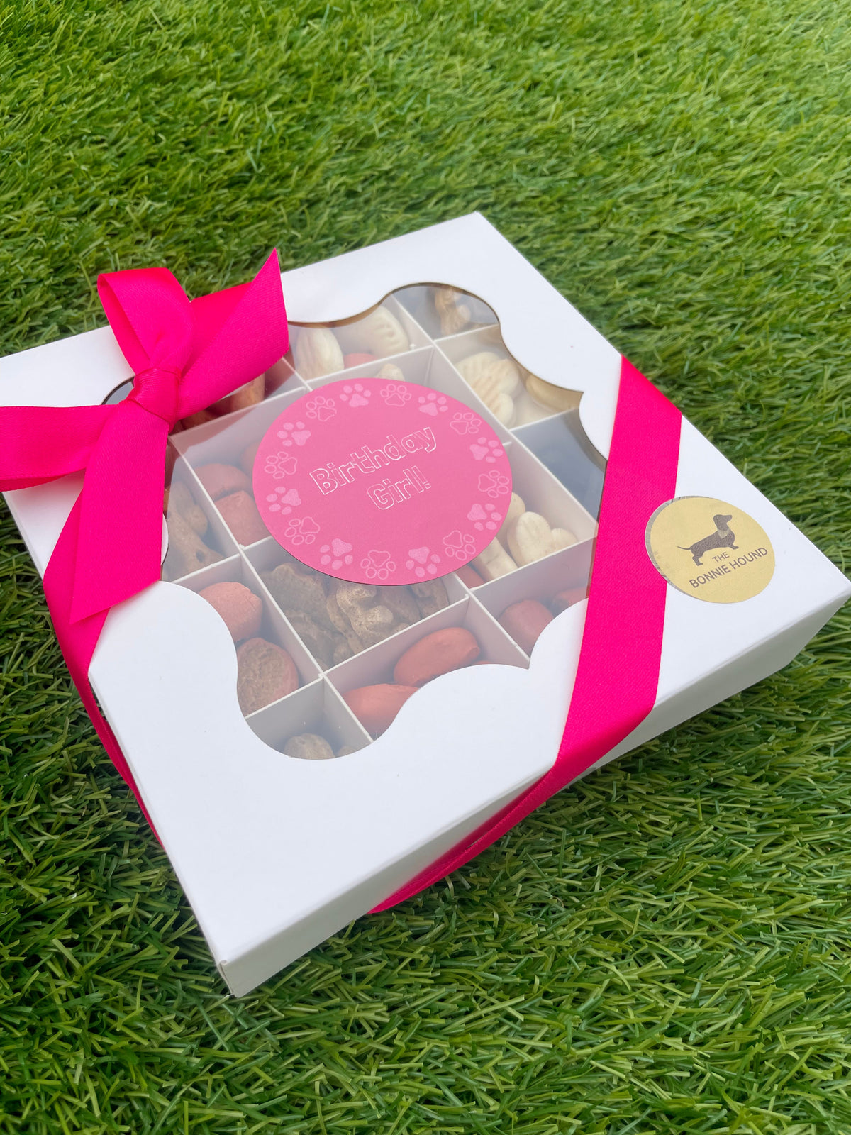 Birthday Girl Biscuit Treat Box