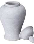 Elegant Darcy Stone Ginger Jar | Handcrafted Home Decor