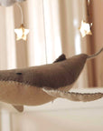 Handmade Whale & Balloons baby mobile-6