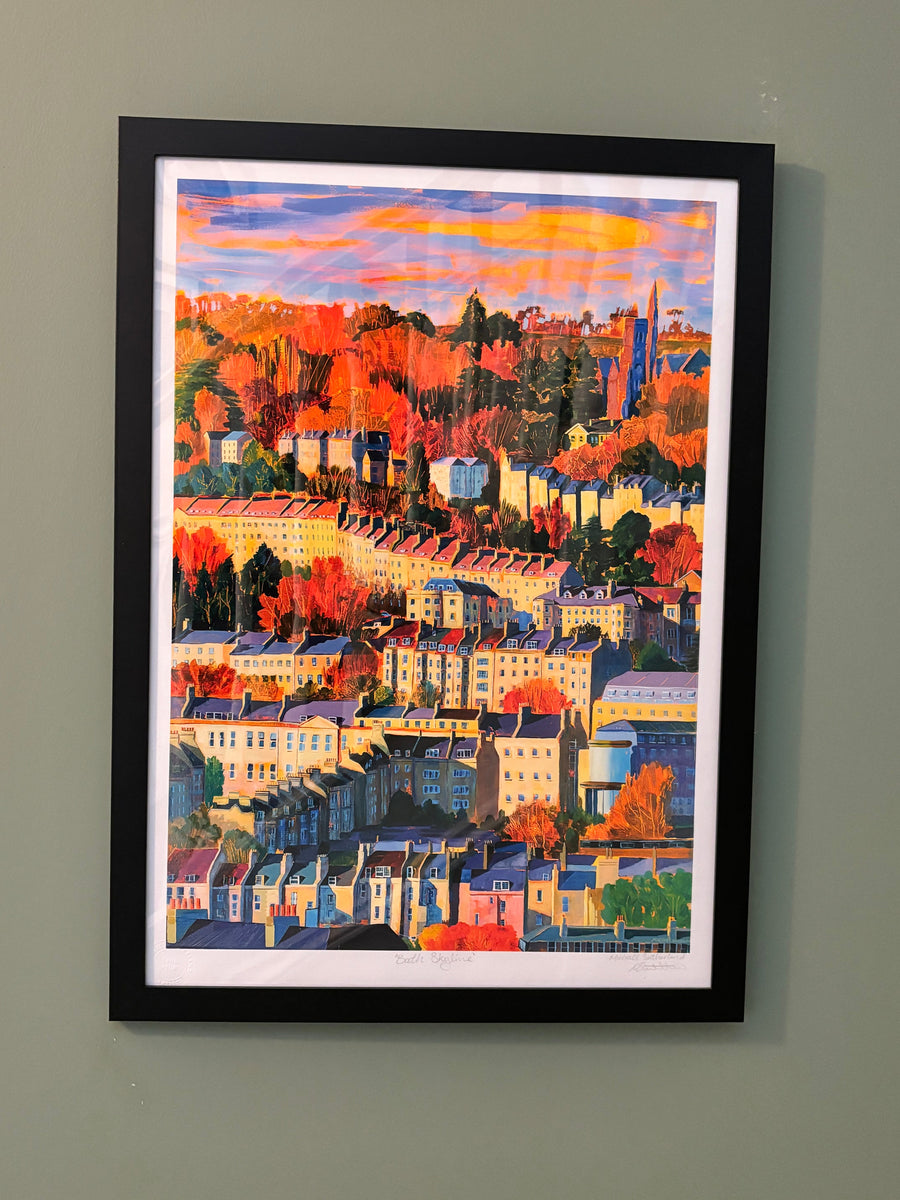 Bath Skyline - print options